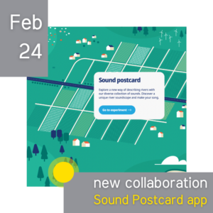 dot news sound postcard app